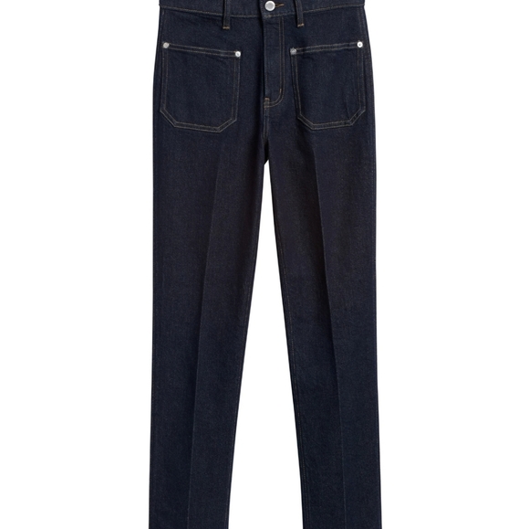 Banana Republic High Rise Denim Straight Leg, 16 - Picture 3 of 8